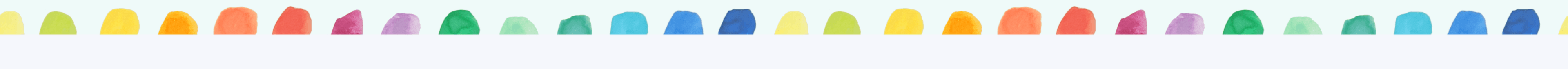 Decorative Divider: Tic Tac teal on top/indigo on bottom