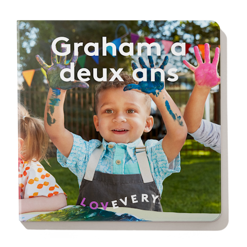 Livre cartonné « Graham a deux ans »