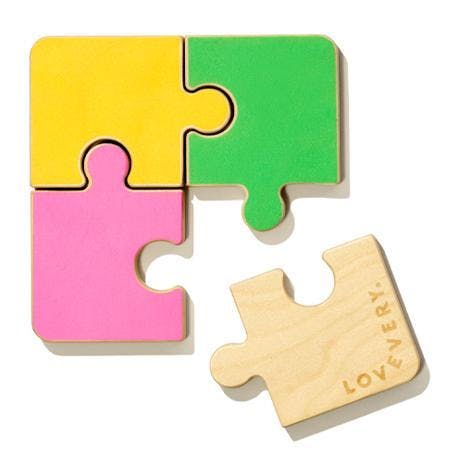 Dickes Holzpuzzle