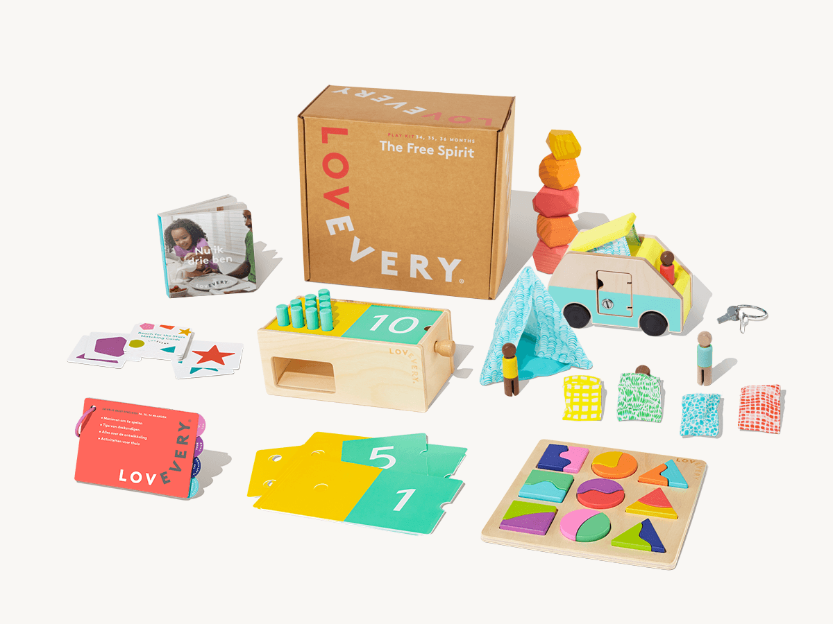 The Free Spirit Play Kit by Lovevery