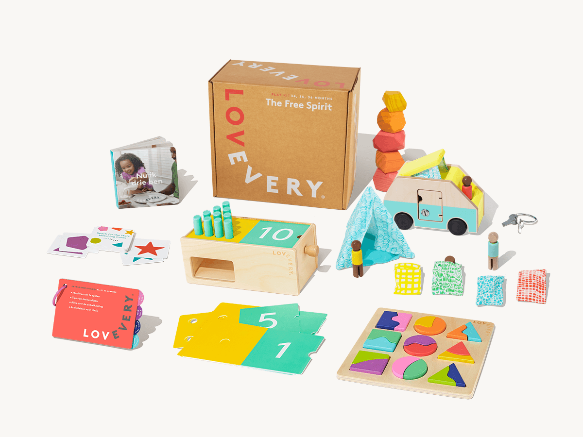 The Free Spirit Play Kit by Lovevery