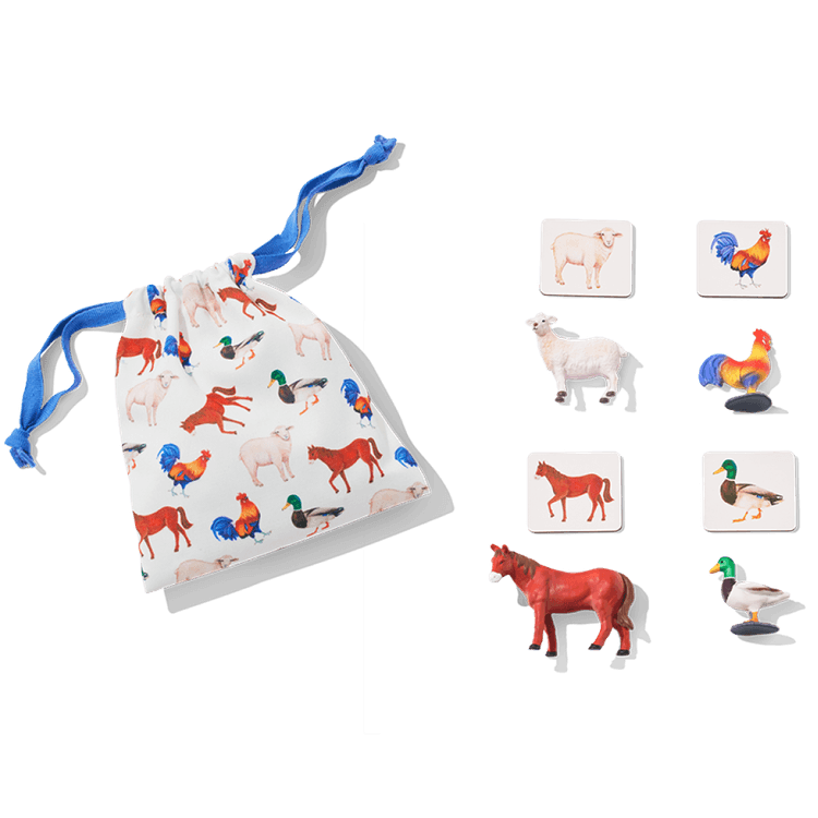 On the Farm Animal Match Inspired By Montessori