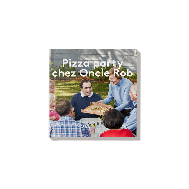 ‘Uncle Rob's Pizza Party' Book from The Problem Solver Play Kit