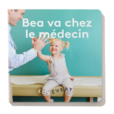 Livre cartonné « Bea va chez le médecin »